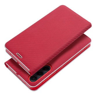 Θήκη Luna Book Μεταλλικό Κόκκινο για SAMSUNG A57 5G Θήκη Luna Book Μεταλλικό Κόκκινο για SAMSUNG A57 5G