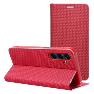 Θήκη Luna Book Μεταλλικό Κόκκινο για SAMSUNG A57 5G Θήκη Luna Book Μεταλλικό Κόκκινο για SAMSUNG A57 5G