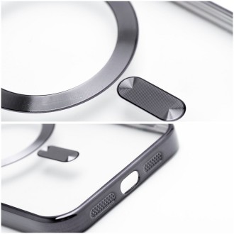 Θήκη Electro Mag Cover Back Cover Σιλικόνης Μαύρη για Samsung A57 5G