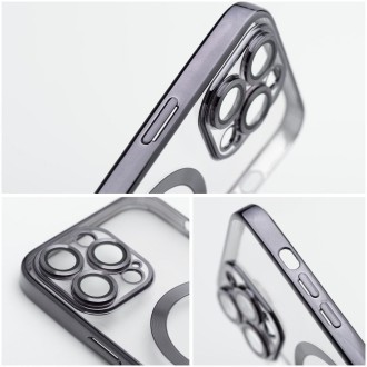 Θήκη Electro Mag Cover Back Cover Σιλικόνης Μαύρη για Samsung A57 5G