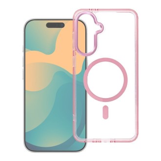 Θήκη Frame Back Cover Μεταλλικό Διάφανη Ροζ για Samsung A57 5G Θήκη Frame Back Cover Μεταλλικό Διάφανη Ροζ για Samsung A57 5G