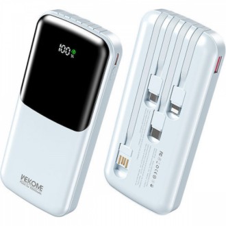 WK WP-65 Power Bank 10000mAh 22.5W Power Delivery Μπλε