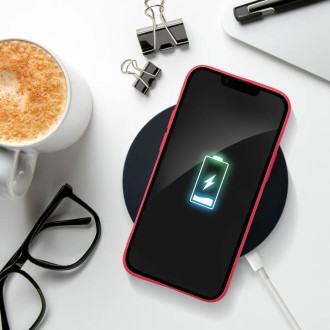 Μαλακή θήκη για iPhone 17 σε κόκκινο χρώμα