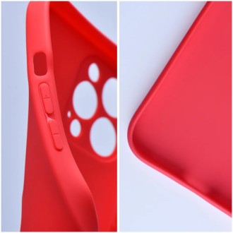 Μαλακή θήκη για iPhone 17 σε κόκκινο χρώμα