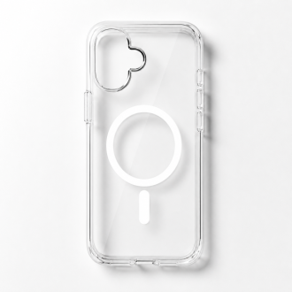 Θήκη Σιλικόνης MobiCase για iPhone 17 Διάφανη Mag Case