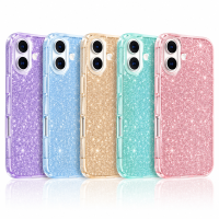 Θήκη Glitter για iPhone 17 Ρόζ Θήκη Glitter για iPhone 17 Ρόζ