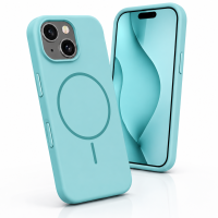 Θηκη Silicone Thin Mag case for iPhone 17 turquoise