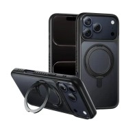 Θήκη Hoco Premium Rotating Magsafe για Apple iPhone 17 Pro Max με Ενσωματωμένο Stand Μαύρη Θήκη Hoco Premium Rotating Magsafe για Apple iPhone 17 Pro Max με Ενσωματωμένο Stand Μαύρη
