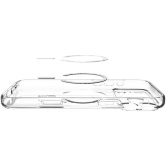 Θήκη Spigen Ultra Hybrid Magsafe για iPhone Apple 17 Pro Max Διάφανο-Πορτοκαλί Θήκη Spigen Ultra Hybrid Magsafe για iPhone Apple 17 Pro Max Διάφανο-Πορτοκαλί