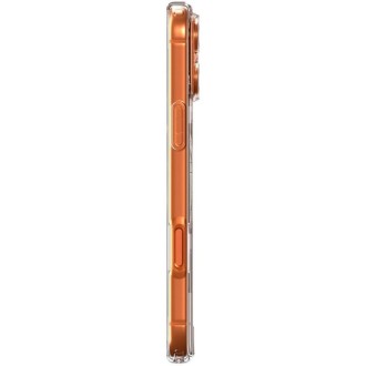 Θήκη Spigen Ultra Hybrid Magsafe για iPhone Apple 17 Pro Max Διάφανο-Πορτοκαλί Θήκη Spigen Ultra Hybrid Magsafe για iPhone Apple 17 Pro Max Διάφανο-Πορτοκαλί