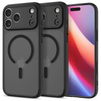 Θήκη Spigen Ultra Hybrid Magsafe για Apple iPhone 17 Pro Max Ημιδιάφανο Μαύρο Θήκη Spigen Ultra Hybrid Magsafe για Apple iPhone 17 Pro Max Ημιδιάφανο Μαύρο