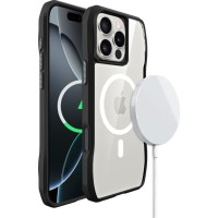 Θήκη Roar Slim Back Cover Πλαστικό / Σιλικόνης Μαύρη για iPhone 17 Pro Max Θήκη Roar Slim Back Cover Πλαστικό / Σιλικόνης Μαύρη για iPhone 17 Pro Max