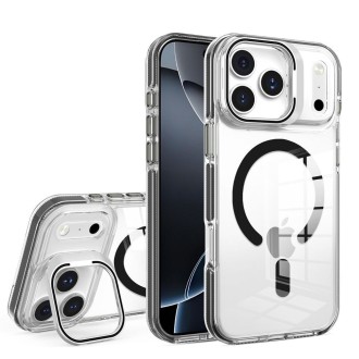 Θήκη Lens Mag Cover Back Cover Πλαστικό / Σιλικόνης / Tempered Glass Μαύρη για iPhone 17 Pro Max Θήκη Lens Mag Cover Back Cover Πλαστικό / Σιλικόνης / Tempered Glass Μαύρη για iPhone 17 Pro Max