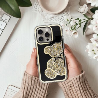Θήκη TEDDY BEAR Back Cover Πλαστικό / Σιλικόνης Χρυση για iPhone 17 Pro Max Θήκη TEDDY BEAR Back Cover Πλαστικό / Σιλικόνης Χρυση για iPhone 17 Pro Max