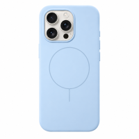 Θήκη Soft Touch MagSafe Magnetic 2mm MobiCase για iPhone 17 Pro Γαλάζια Magsafe