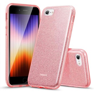 Θήκη Glitter 3in1 για iPhone 17 Pro Ρόζ Θήκη Glitter 3in1 για iPhone 17 Pro Ρόζ