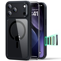 Θήκη ESR Classic Hybrid Back Cover Πλαστικό / Σιλικόνης 0.3mm Διάφανη Μαύρη για iPhone 17 Pro Θήκη ESR Classic Hybrid Back Cover Πλαστικό / Σιλικόνης 0.3mm Διάφανη Μαύρη για iPhone 17 Pro