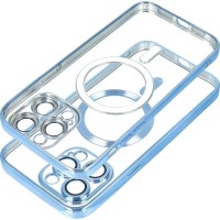 Θήκη Electro Mag Back Cover Σιλικόνης Μπλε για iPhone 17 Pro Θήκη Electro Mag Back Cover Σιλικόνης Μπλε για iPhone 17 Pro