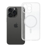 Θήκη Διαφανής με Γκλίτερ και MagSafe  Σιλικόνης  για iPhone 17 Pro