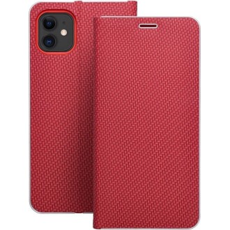 Θήκη Luna Book Μεταλλικό Κόκκινη για Iphone 17 Θήκη Luna Book Μεταλλικό Κόκκινη για Iphone 17