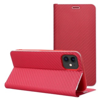 Θήκη Luna Book Μεταλλικό Κόκκινη για Iphone 17 Θήκη Luna Book Μεταλλικό Κόκκινη για Iphone 17