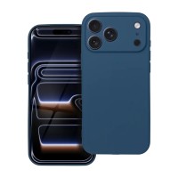 Θήκη Back Cover Σιλικόνης Μπλε με προστασία κάμερας για iPhone 17 Pro Max Θήκη Back Cover Σιλικόνης Μπλε με προστασία κάμερας για iPhone 17 Pro Max