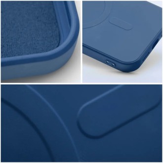 Θήκη Mag Cover Big Hole Back Cover Σιλικόνης Μπλε για iPhone 17 Pro Max