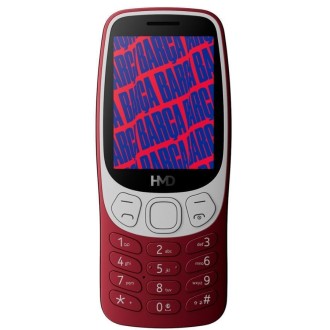 HMD Barca 3210 Dual SIM Κινητό με Κουμπιά Κόκκινο