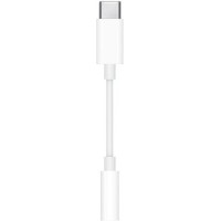 Apple Μετατροπέας 3.5mm female σε USB-C male Λευκό 1τμχ MU7E2ZM/A