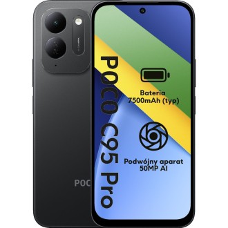 Xiaomi Poco C95 Pro Dual SIM (6/128GB) Μαύρο