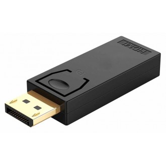 POWERTECH αντάπτορας DisplayPort σε HDMI CAB-DP064, Passive 1080p, μαύρο