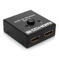 POWERTECH HDMI Bi-Direction switch 2 σε 1, 4K x 2K & 3D, μαύρο