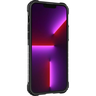 Θήκη Spigen Nitro Force Back Cover από Πλαστικό και Σιλικόνη Μαύρο ματ για iPhone 13 Pro Max χρώμα πέτρας