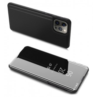 POWERTECH θήκη Clear View  για iPhone 13 Pro, μαύρη