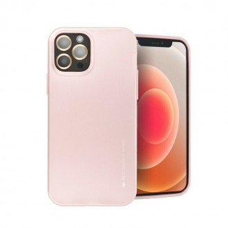 Θήκη Mercury iJelly Back Cover Σιλικόνης Ανθεκτική Ροζ Χρυσό για iPhone 13 Pro