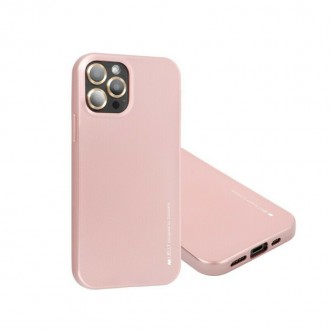 Θήκη Mercury iJelly Back Cover Σιλικόνης Ανθεκτική Ροζ Χρυσό για iPhone 13 Pro