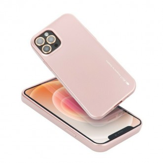 Θήκη Mercury iJelly Back Cover Σιλικόνης Ανθεκτική Ροζ Χρυσό για iPhone 13 Pro