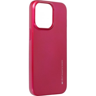 ΘΗΚΗ MERCURY IJELLY BACK COVER ΣΙΛΙΚΟΝΗΣ ΑΝΘΕΚΤΙΚΗ ΡΟΖ  ΓΙΑ IPHONE 13 PRO