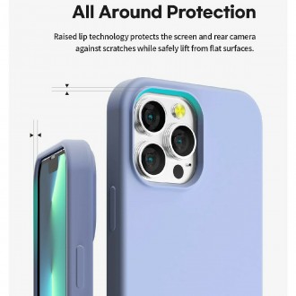 ΘΗΚΗ BACK COVER MERCURY ΣΙΛΙΚΟΝΗΣ ΓΙΑ IPHONE 13 PRO ΜΩΒ
