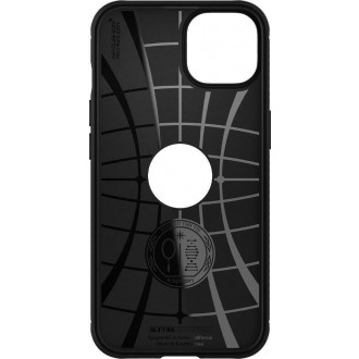 Θήκη Spigen Rugged Armor Back Cover Σιλικόνης Μαύρο για iPhone 13