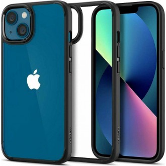 Θήκη Spigen Ultra Hybrid Back Cover από Πλαστικό και Σιλικόνη μαύρη για iPhone 13 mini