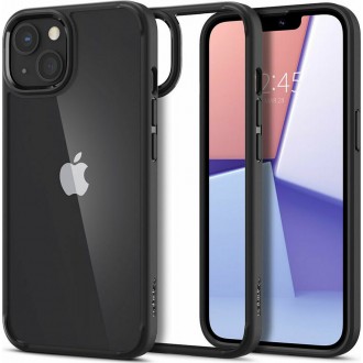 Θήκη Spigen Ultra Hybrid Back Cover από Πλαστικό και Σιλικόνη μαύρη για iPhone 13 mini
