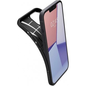 Θήκη Spigen Liquid Air Back Cover Σιλικόνης μαύρη για iPhone 13 mini