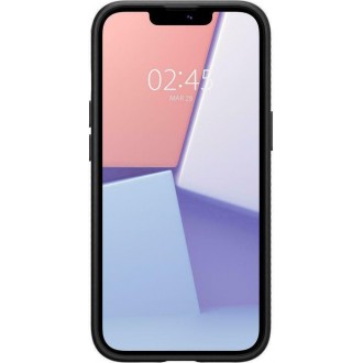 Θήκη Spigen Liquid Air Back Cover Σιλικόνης μαύρη για iPhone 13 mini