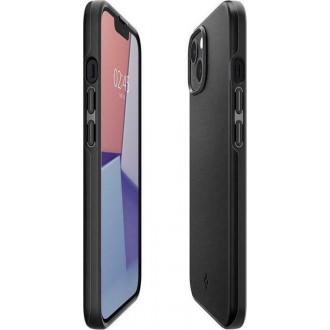 Θήκη Spigen Thin Fit Back Cover Σιλικόνης Μαύρη για iPhone 13 mini