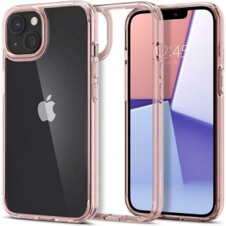 Θήκη Spigen Ultra Hybrid Back Cover Σιλικόνης Ροζ για iPhone 13 mini