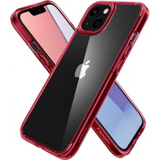 Θήκη Spigen Ultra Hybrid Back Cover Σιλικόνης Κόκκινη για iPhone 13 mini