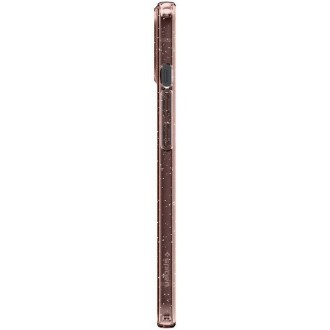 Θήκη Spigen Liquid Crystal Glitter Back Cover Σιλικόνης Ροζ για iPhone 13 mini
