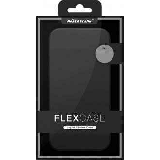 Θήκη Nillkin Flex Pure Liquid Back Cover Σιλικόνης Μαύρη για Apple iPhone 12 Pro Max