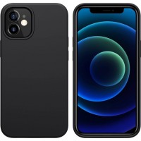 Θήκη Nillkin Flex Pure Liquid Back Cover Σιλικόνης Μαύρη για Apple iPhone 12 Pro Max